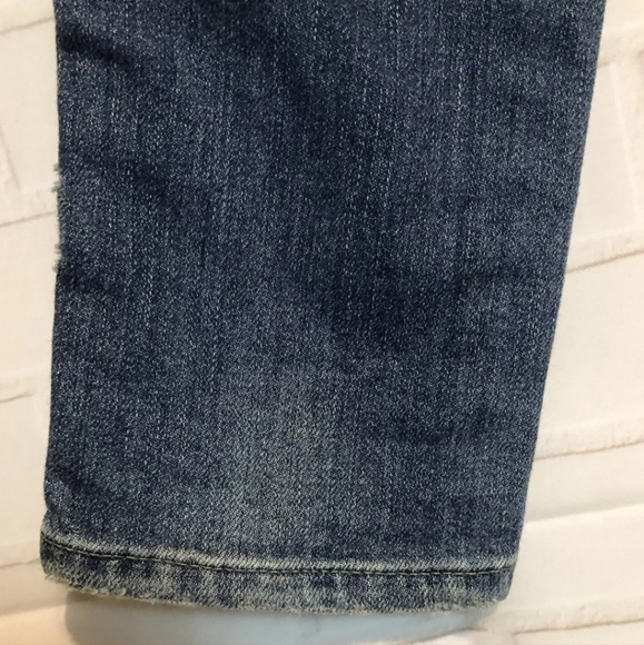 Closed Pedal Star Distressed Skinny Stretch Denim Blue Jeans 25 - Picture 9 of 12